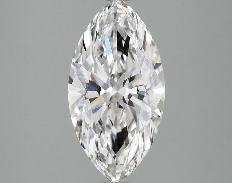 2.1 Carat Marquise Shaped Ideal Cut VVS2 IGI Certified Lab Grown Diamond