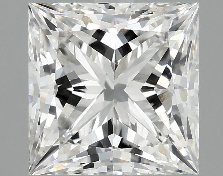 2.05 Carat Princess Shaped Ideal Cut VS1 IGI Certified Lab Grown Diamond