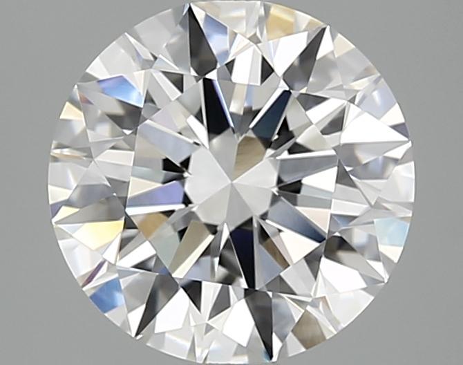 2.56 Carat Round Shaped Ideal Cut VVS2 IGI Certified Lab Grown Diamond