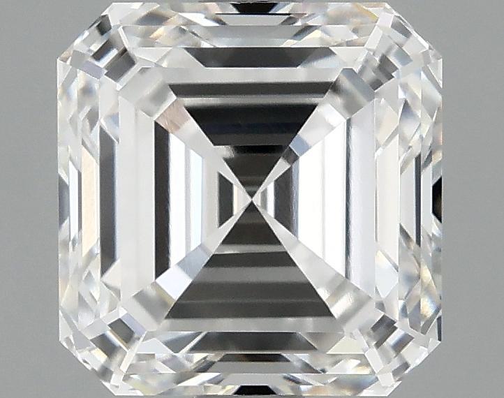 2.08 Carat Asscher Shaped Ideal Cut VVS2 IGI Certified Lab Grown Diamond