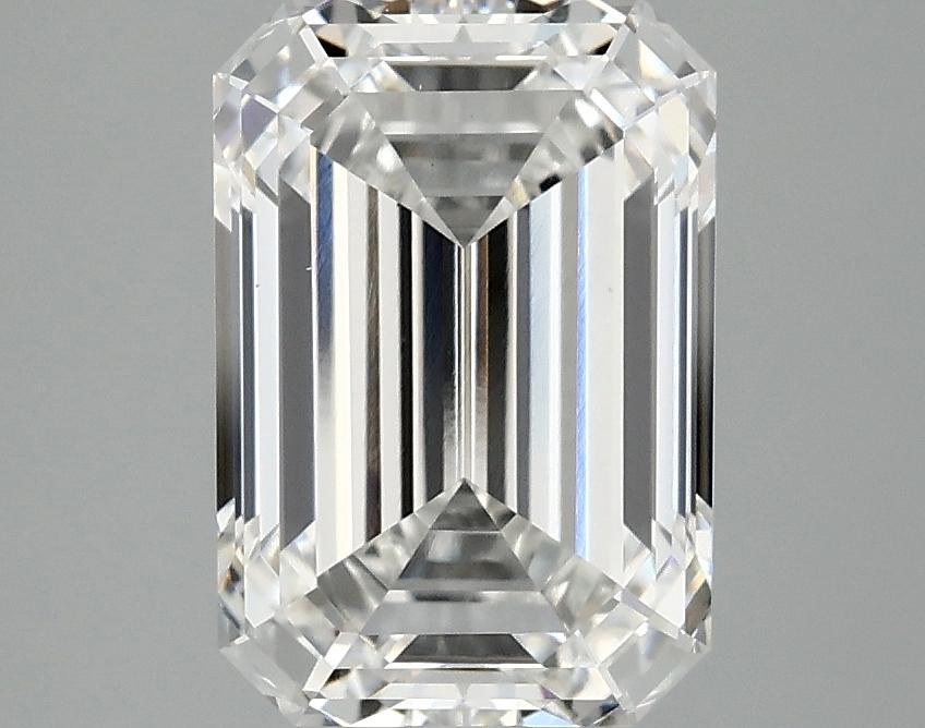 3.09 Carat Emerald Shaped Ideal Cut VS1 IGI Certified Lab Grown Diamond