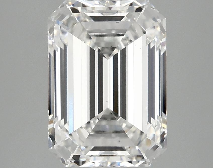 3.04 Carat Emerald Shaped Ideal Cut VS2 IGI Certified Lab Grown Diamond