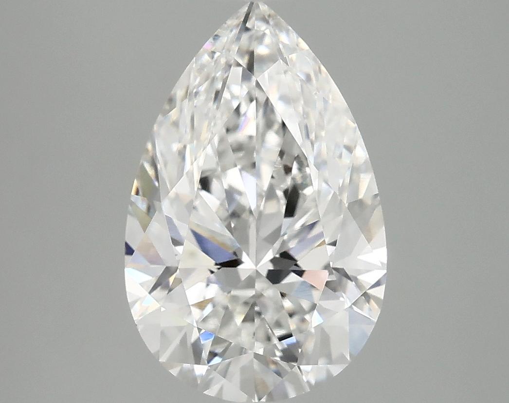 3.03 Carat Pear Shaped Ideal Cut VVS2 IGI Certified Lab Grown Diamond