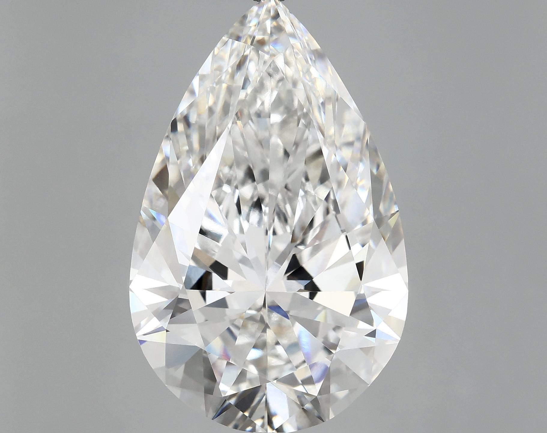 12.0 Carat Pear Shaped Ideal Cut VVS2 IGI Certified Lab Grown Diamond