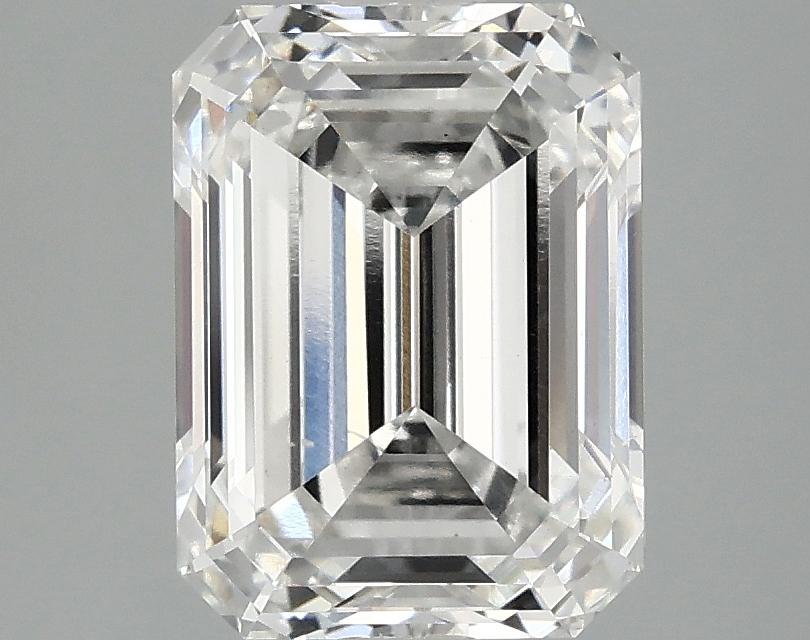 3.03 Carat Emerald Shaped Excellent Cut SI1 IGI Certified Lab Grown Diamond