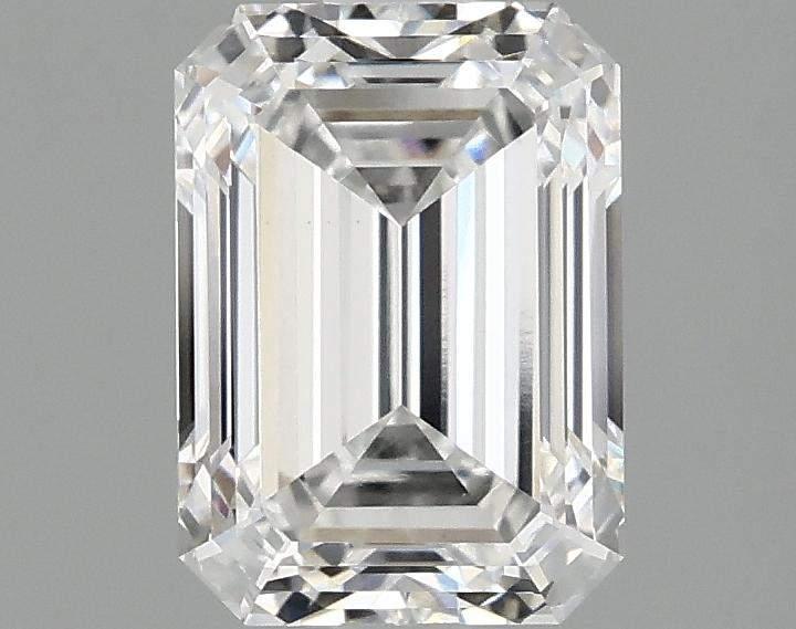 2.02 Carat Emerald Shaped Excellent Cut VVS2 IGI Certified Lab Grown Diamond