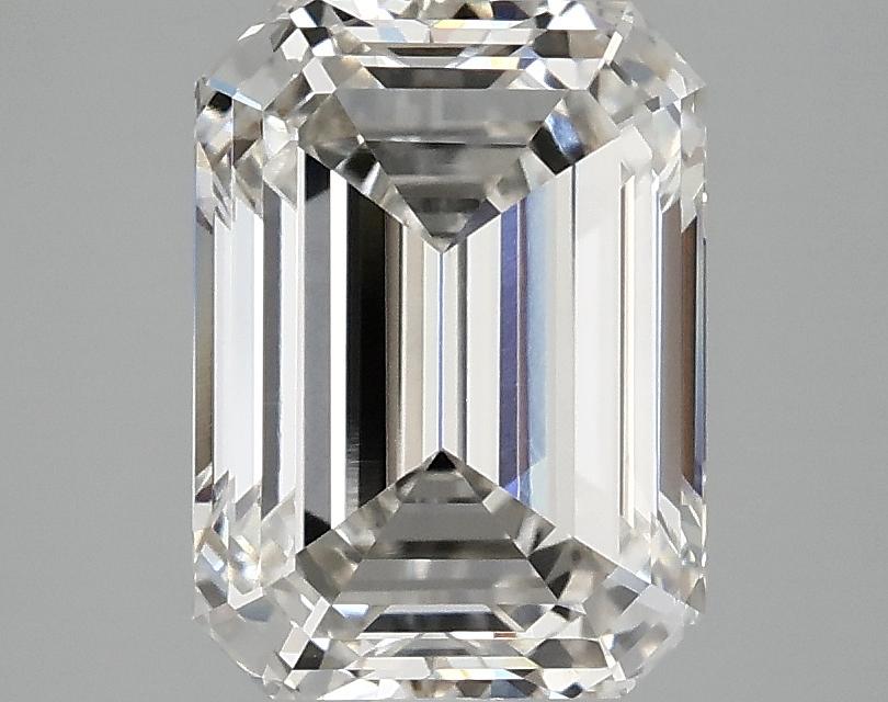 3.09 Carat Emerald Shaped Excellent Cut VVS2 IGI Certified Lab Grown Diamond