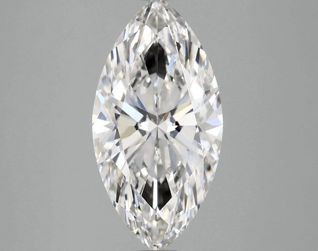 2.91 Carat Marquise Shaped Ideal Cut VS1 IGI Certified Lab Grown Diamond