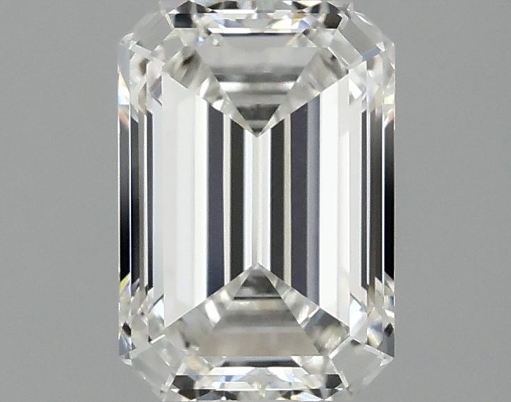 1.87 Carat Emerald Shaped Ideal Cut VVS2 IGI Certified Lab Grown Diamond
