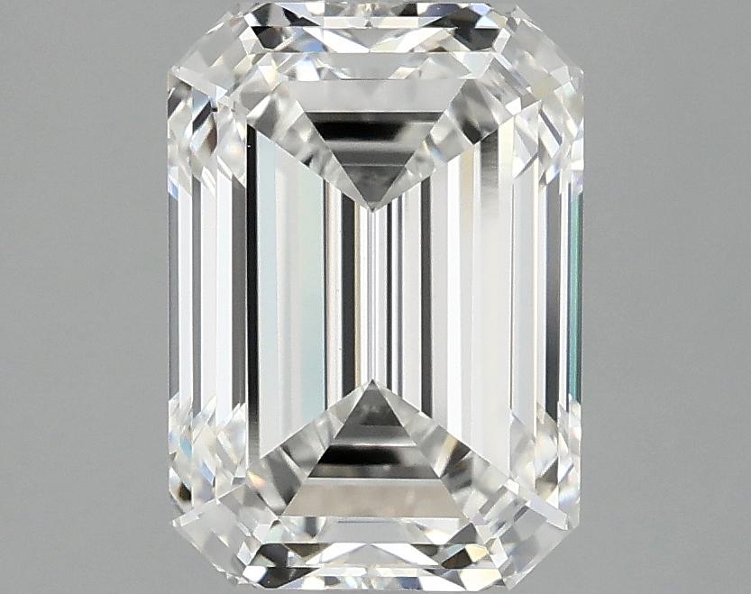 3.05 Carat Emerald Shaped Ideal Cut VVS2 IGI Certified Lab Grown Diamond