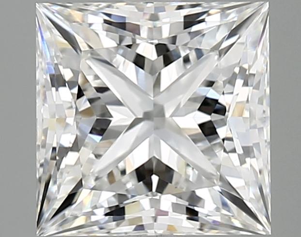 3.03 Carat Princess Shaped Ideal Cut VVS2 IGI Certified Lab Grown Diamond