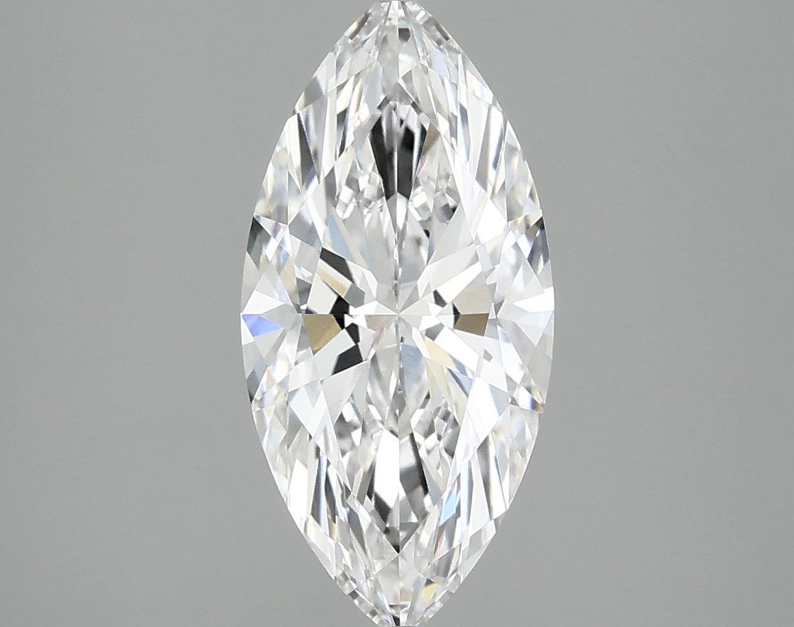 2.1 Carat Marquise Shaped Excellent Cut VVS2 IGI Certified Lab Grown Diamond