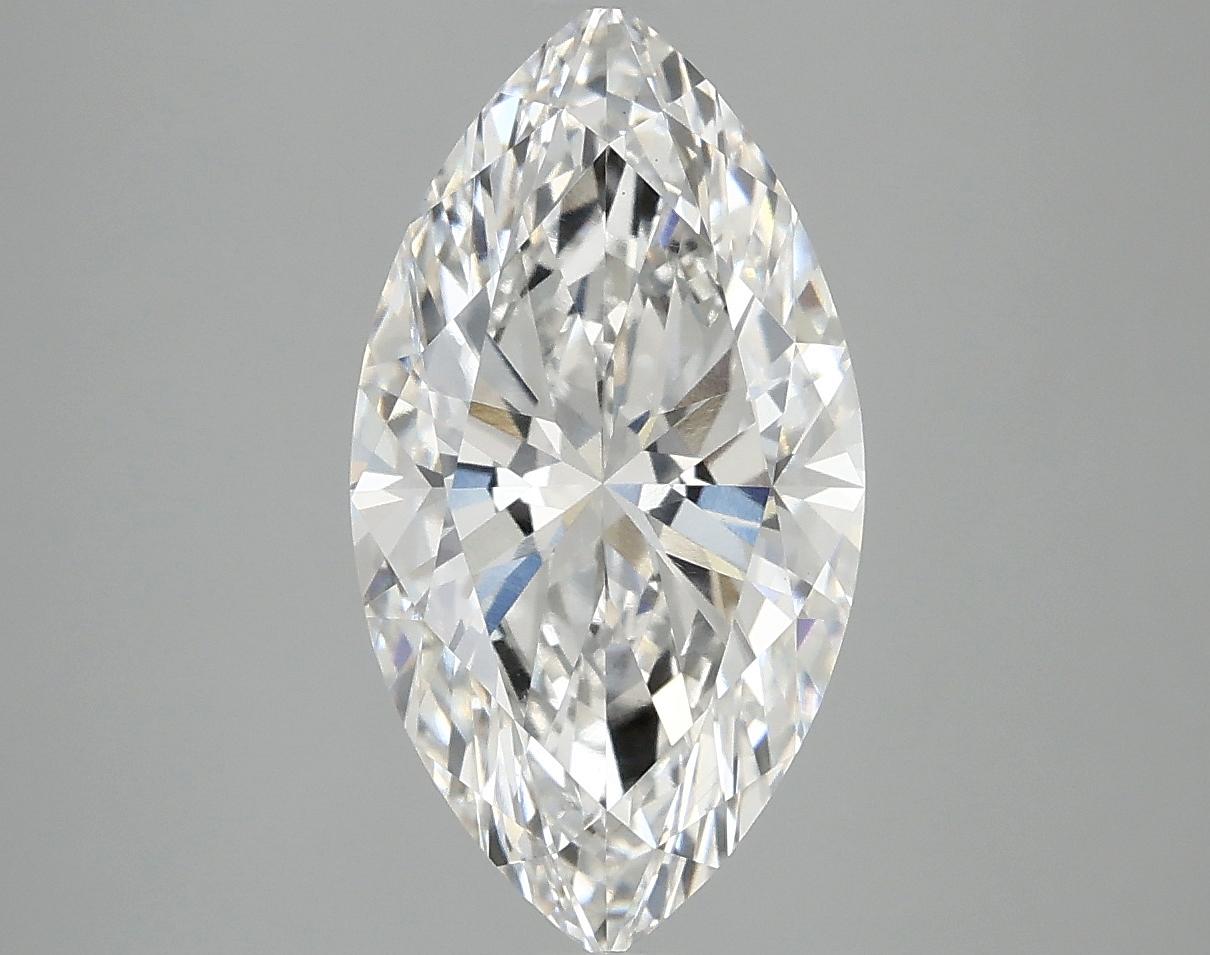 3.02 Carat Marquise Shaped Excellent Cut VS1 IGI Certified Lab Grown Diamond