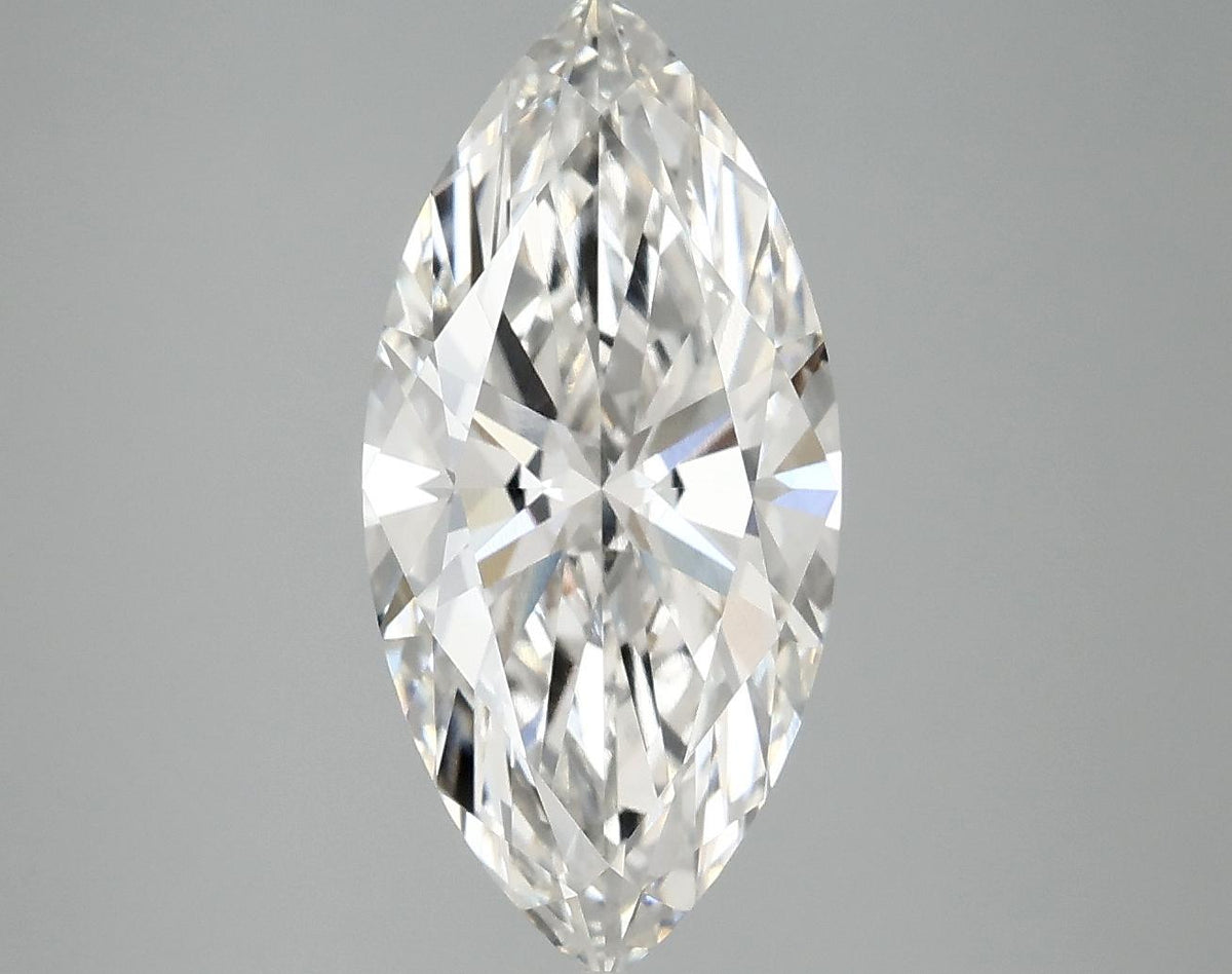 3.02 Carat Marquise Shaped Excellent Cut VVS2 IGI Certified Lab Grown Diamond