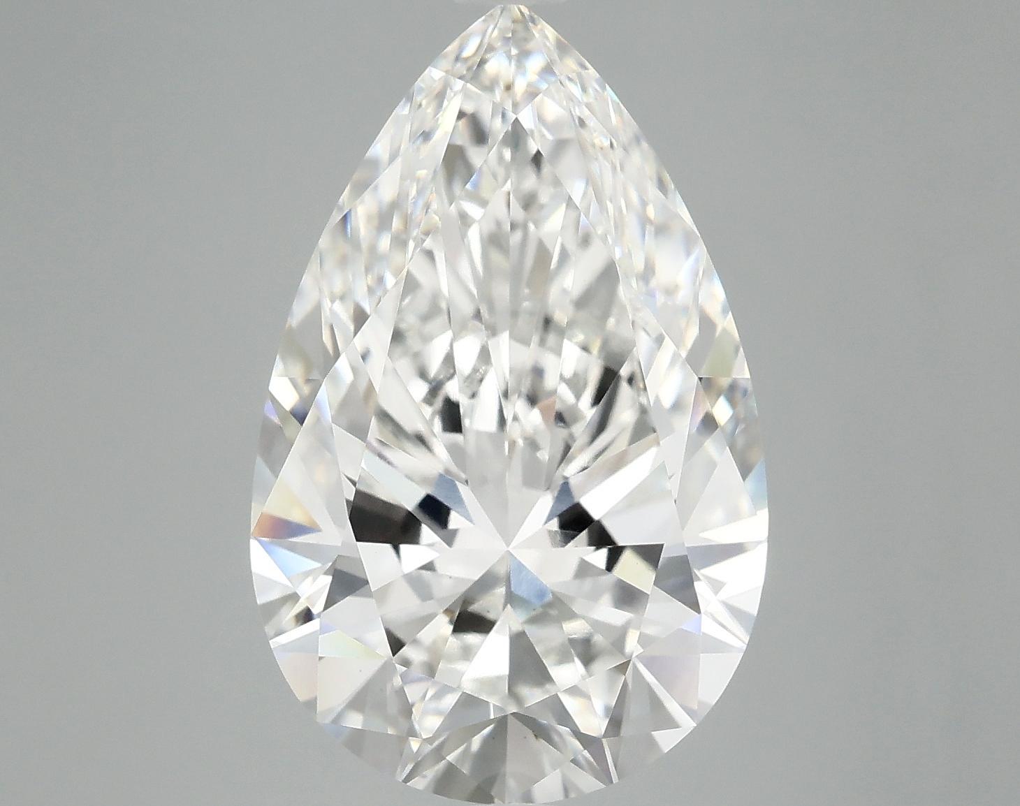 7.12 Carat Pear Shaped Ideal Cut VS1 IGI Certified Lab Grown Diamond