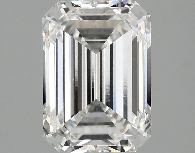 2.1 Carat Emerald Shaped Ideal Cut VS1 IGI Certified Lab Grown Diamond