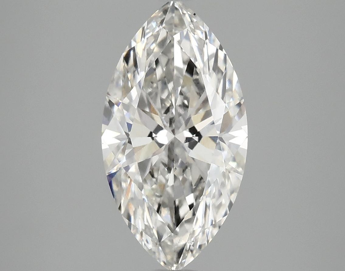 2.52 Carat Marquise Shaped Excellent Cut VS1 IGI Certified Lab Grown Diamond