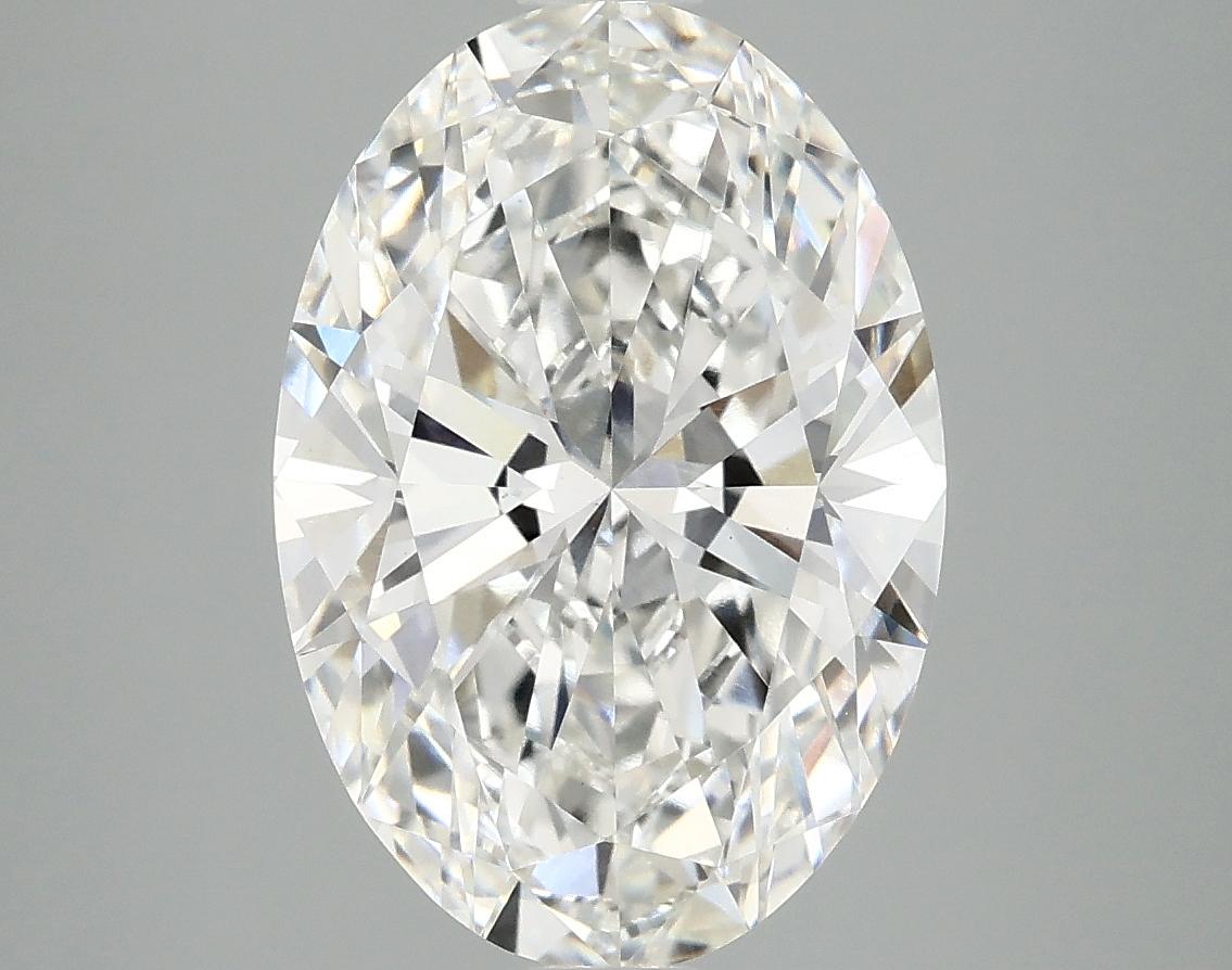 4.04 Carat Oval Shaped Ideal Cut VVS2 IGI Certified Lab Grown Diamond