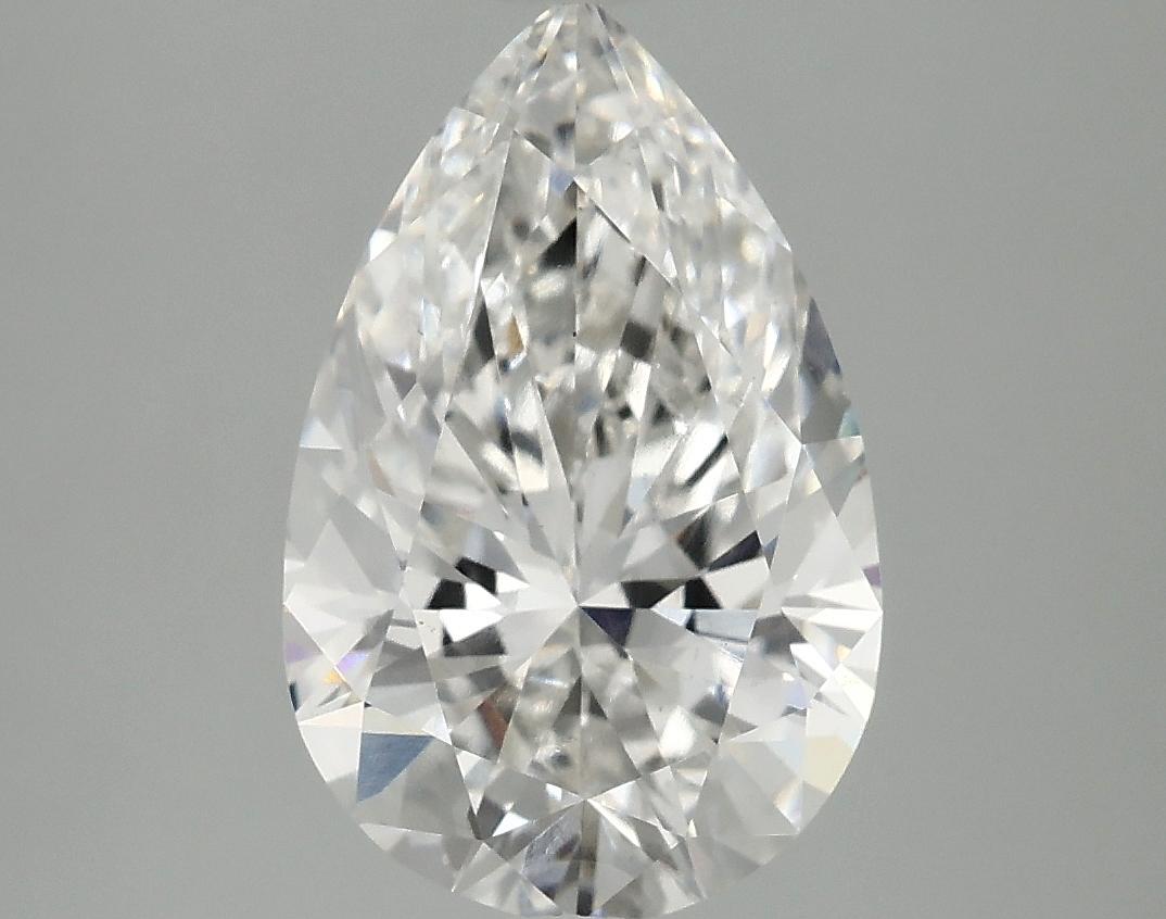 3.07 Carat Pear Shaped Ideal Cut VS2 IGI Certified Lab Grown Diamond