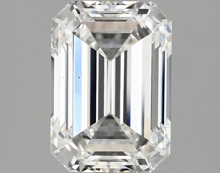 2.1 Carat Emerald Shaped Ideal Cut VS2 IGI Certified Lab Grown Diamond