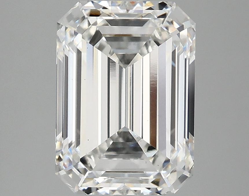3.1 Carat Emerald Shaped Ideal Cut VS1 IGI Certified Lab Grown Diamond