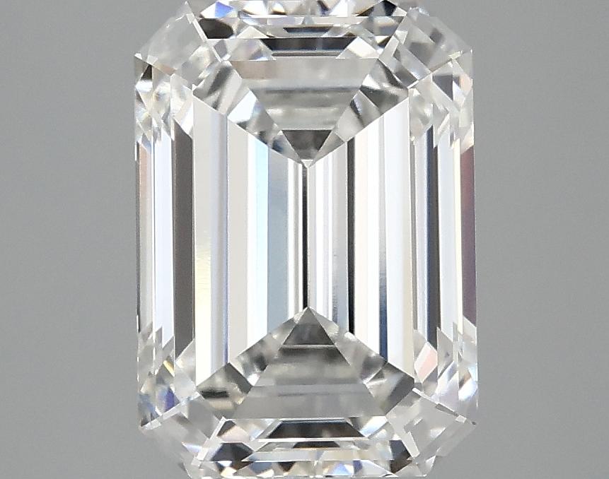 3.2 Carat Emerald Shaped Ideal Cut VVS2 IGI Certified Lab Grown Diamond