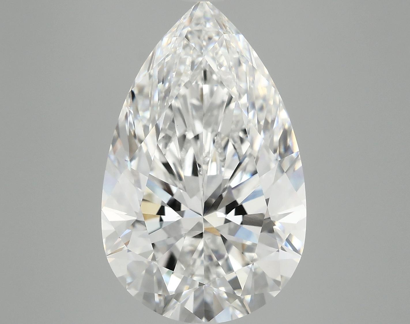 7.19 Carat Pear Shaped Ideal Cut VS1 IGI Certified Lab Grown Diamond