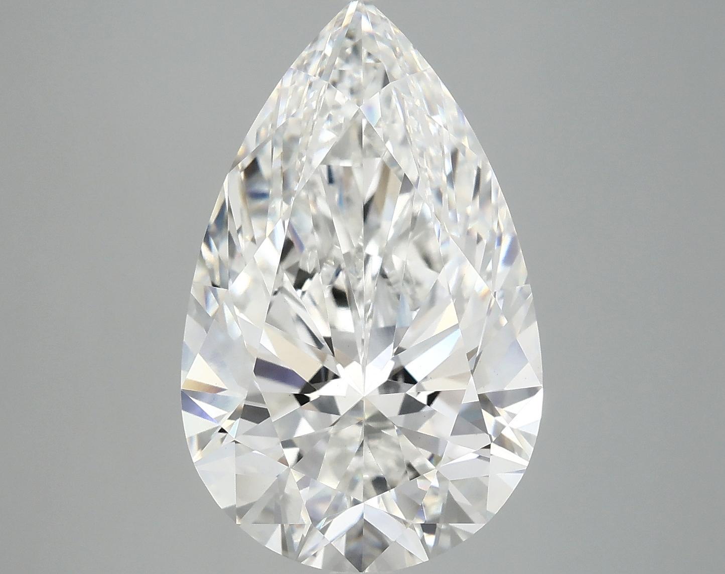 7.06 Carat Pear Shaped Ideal Cut VS1 IGI Certified Lab Grown Diamond
