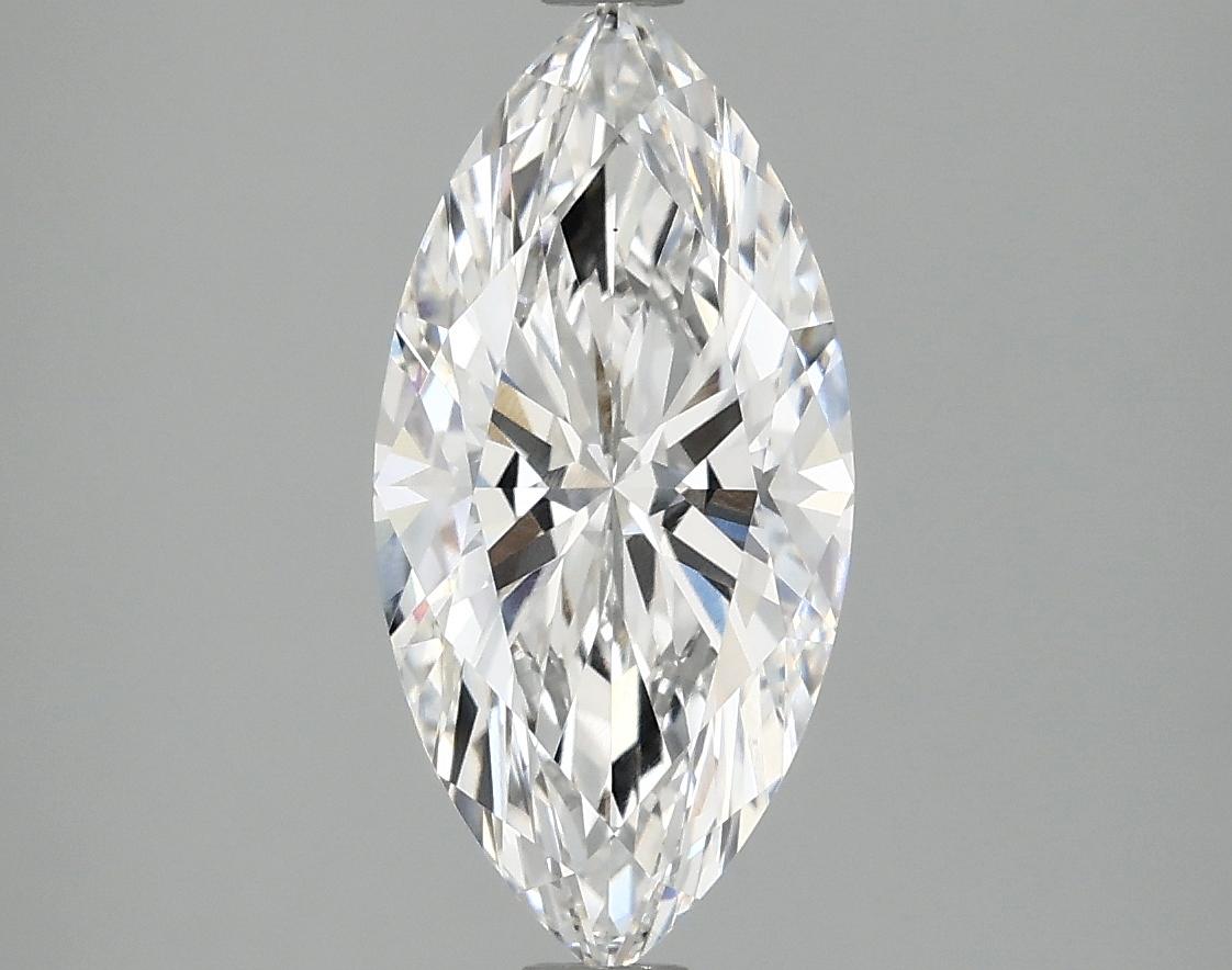 2.1 Carat Marquise Shaped Ideal Cut VS1 IGI Certified Lab Grown Diamond