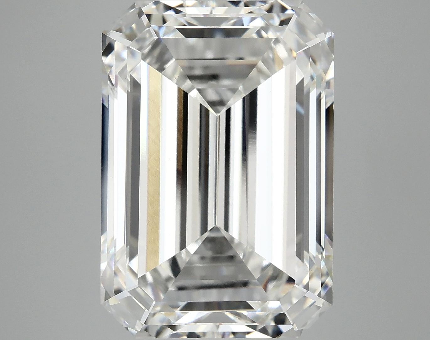 12.23 Carat Emerald Shaped Ideal Cut VS1 IGI Certified Lab Grown Diamond