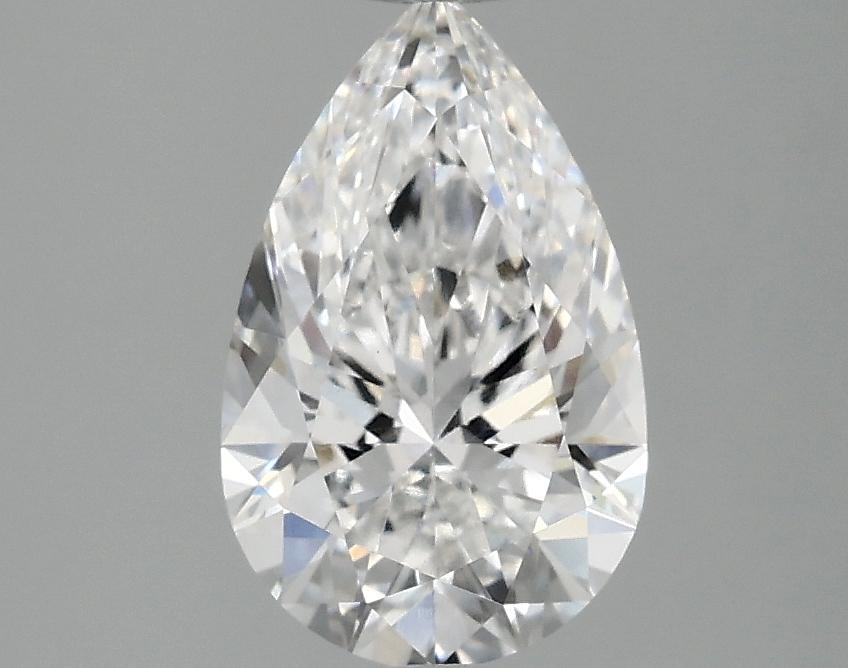 1.54 Carat Pear Shaped Ideal Cut VVS2 IGI Certified Lab Grown Diamond