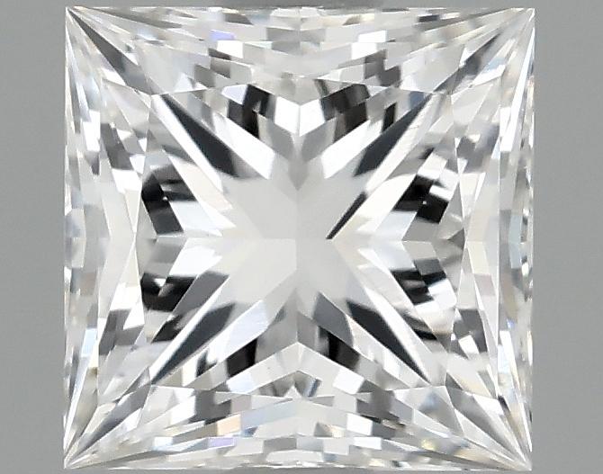 1.06 Carat Princess Shaped Ideal Cut VVS2 IGI Certified Lab Grown Diamond