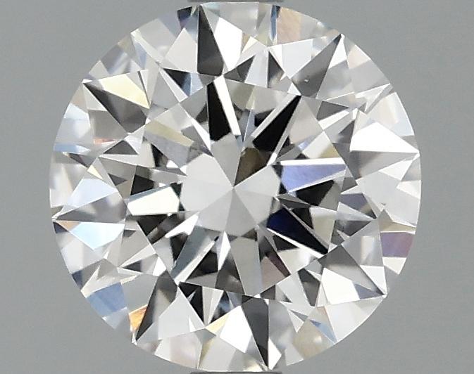1.47 Carat Round Shaped Ideal Cut VS2 IGI Certified Lab Grown Diamond