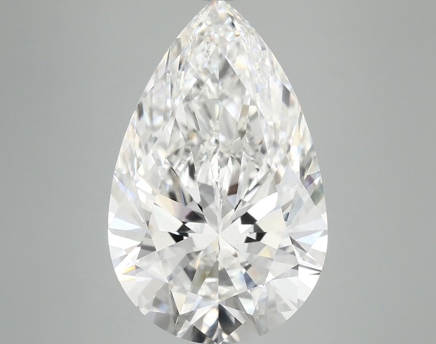 7.2 Carat Pear Shaped Ideal Cut VS1 IGI Certified Lab Grown Diamond