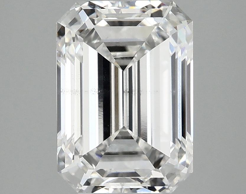 3.08 Carat Emerald Shaped Ideal Cut VS2 IGI Certified Lab Grown Diamond
