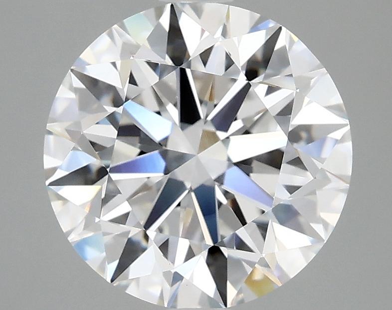 3.02 Carat Round Shaped Excellent Cut VVS2 IGI Certified Lab Grown Diamond