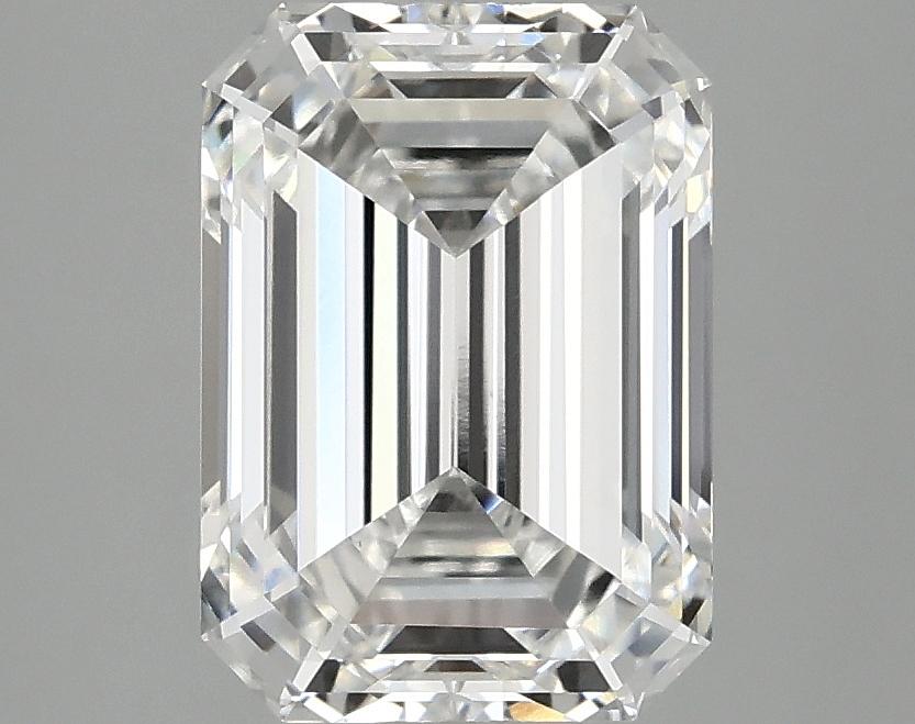 3.08 Carat Emerald Shaped Ideal Cut VS1 IGI Certified Lab Grown Diamond