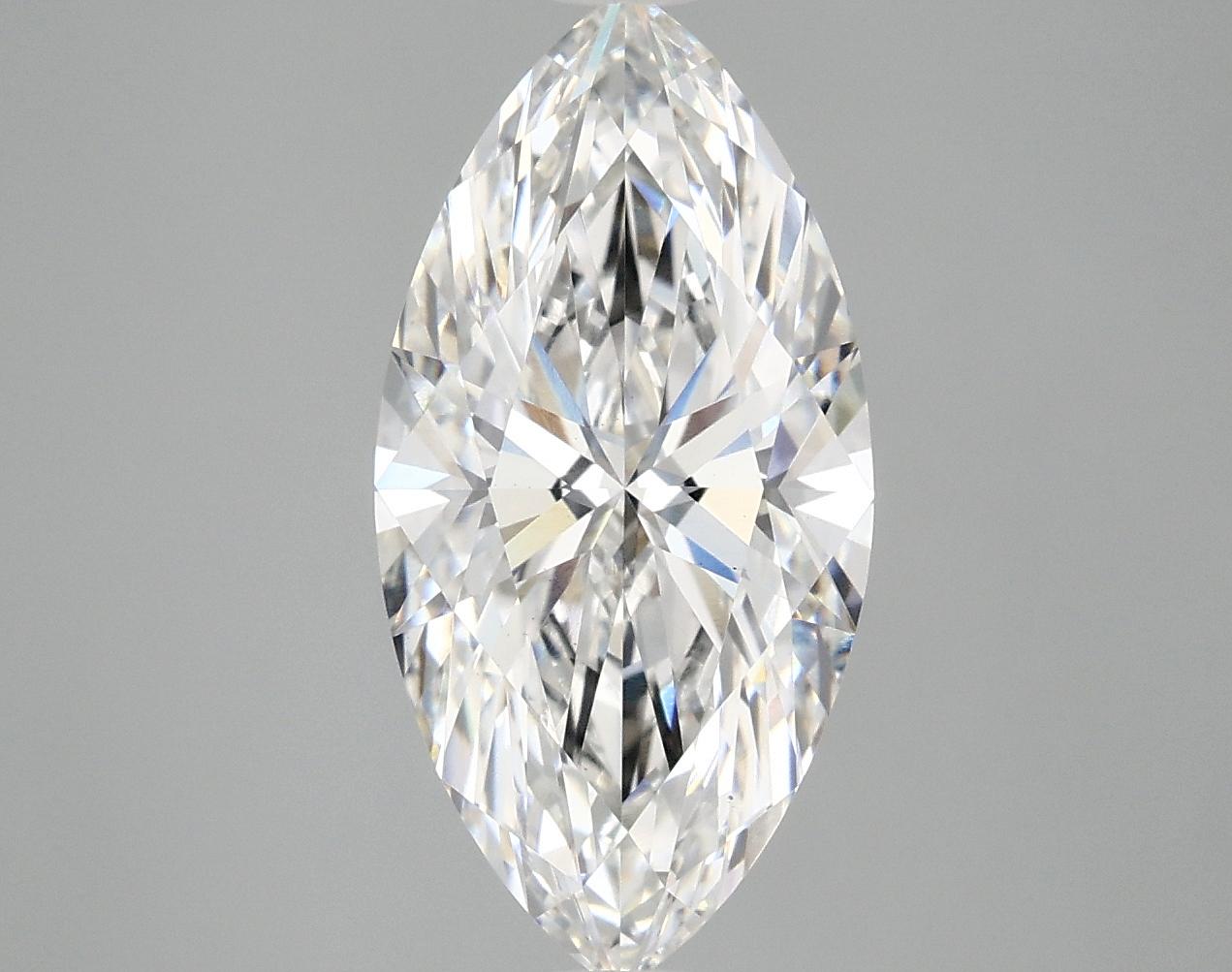 3.09 Carat Marquise Shaped Ideal Cut VS1 IGI Certified Lab Grown Diamond