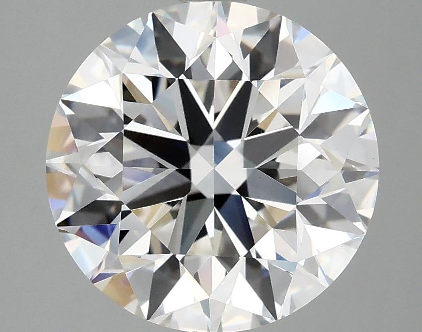 4.09 Carat Round Shaped Excellent Cut VVS2 IGI Certified Lab Grown Diamond