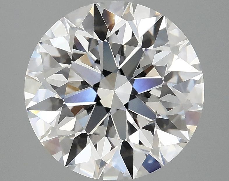 3.09 Carat Round Shaped Excellent Cut VVS2 IGI Certified Lab Grown Diamond