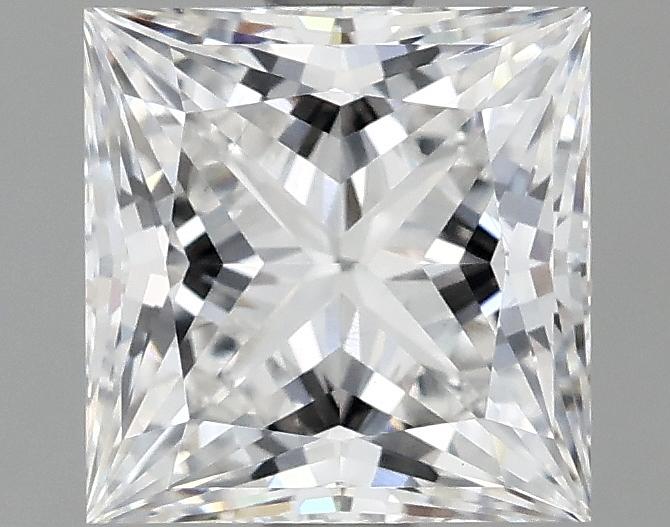 1.57 Carat Princess Shaped Ideal Cut VS1 IGI Certified Lab Grown Diamond