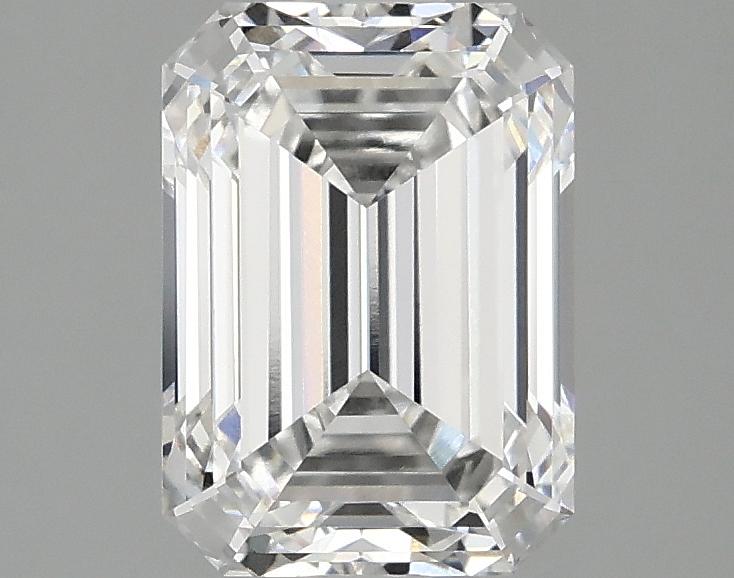 2.09 Carat Emerald Shaped Excellent Cut VVS2 IGI Certified Lab Grown Diamond
