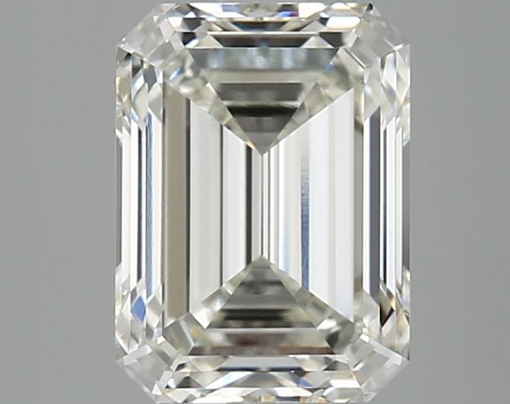 3.09 Carat Emerald Shaped Excellent Cut VS2 IGI Certified Lab Grown Diamond