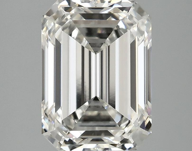 3.08 Carat Emerald Shaped Excellent Cut VVS2 IGI Certified Lab Grown Diamond