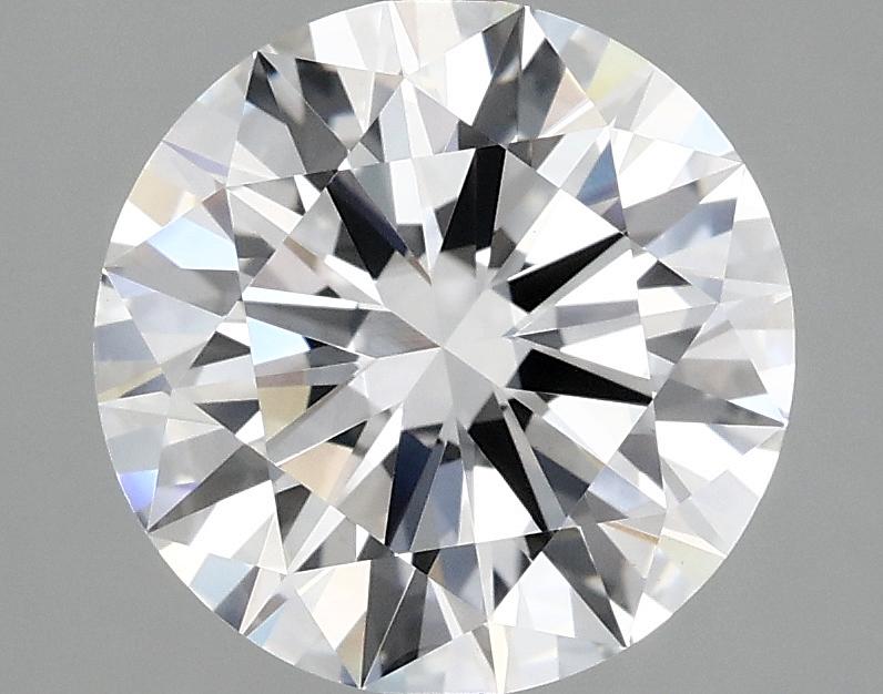 3.04 Carat Round Shaped Ideal Cut VVS2 IGI Certified Lab Grown Diamond