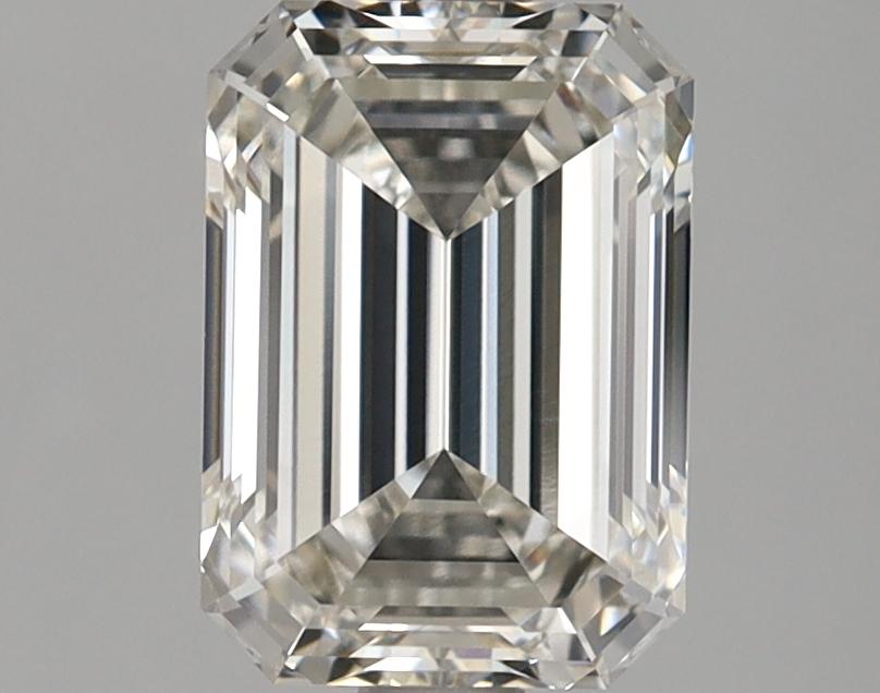 2.02 Carat Emerald Shaped Ideal Cut VVS2 IGI Certified Lab Grown Diamond
