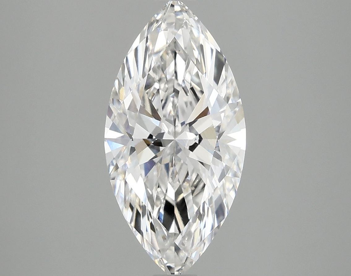 2.04 Carat Marquise Shaped Ideal Cut VVS2 IGI Certified Lab Grown Diamond
