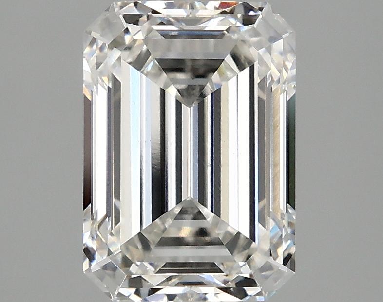 2.56 Carat Emerald Shaped Ideal Cut VS1 IGI Certified Lab Grown Diamond