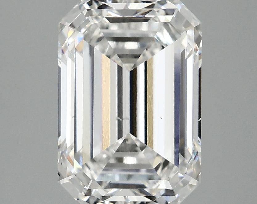 3.09 Carat Emerald Shaped Ideal Cut VS2 IGI Certified Lab Grown Diamond