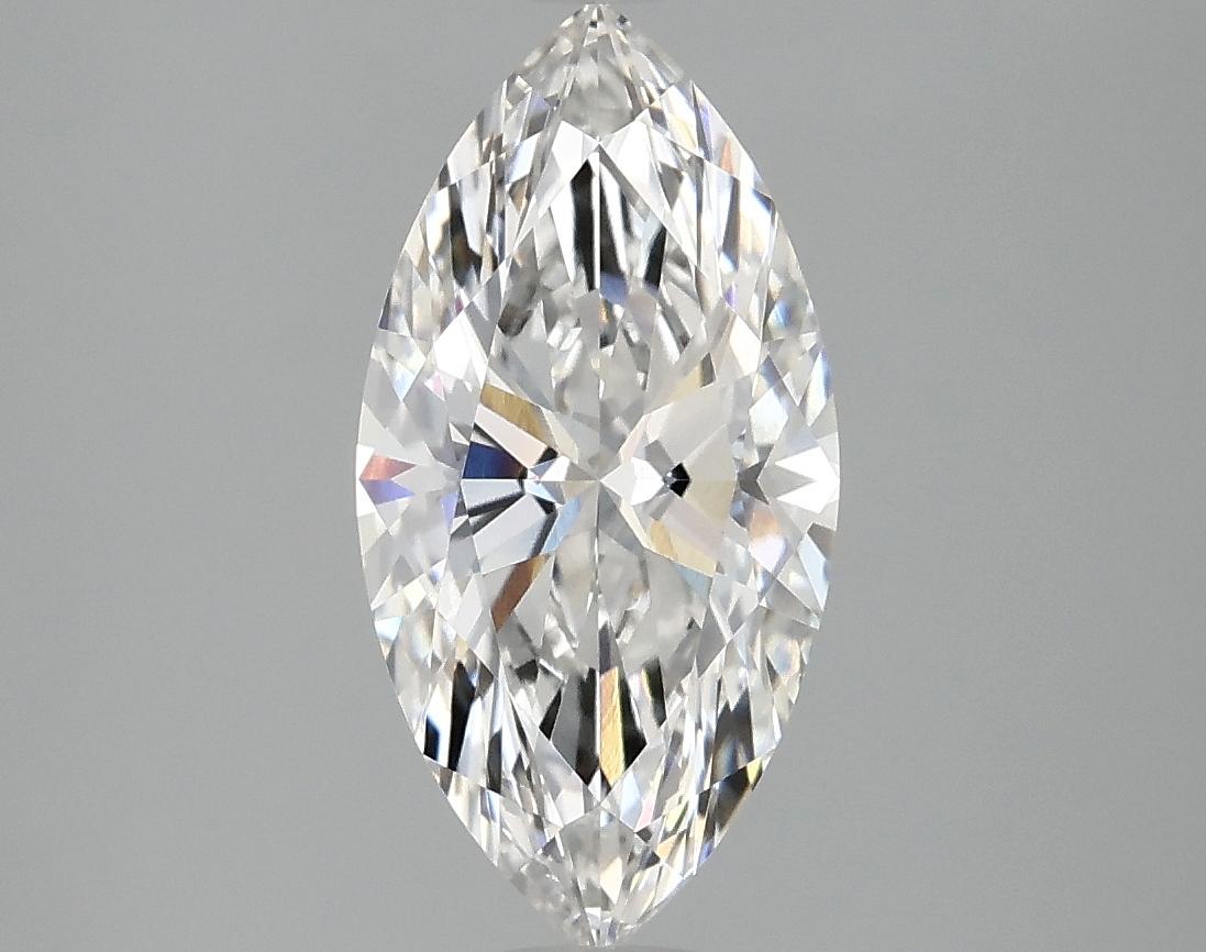 2.02 Carat Marquise Shaped Ideal Cut VVS2 IGI Certified Lab Grown Diamond